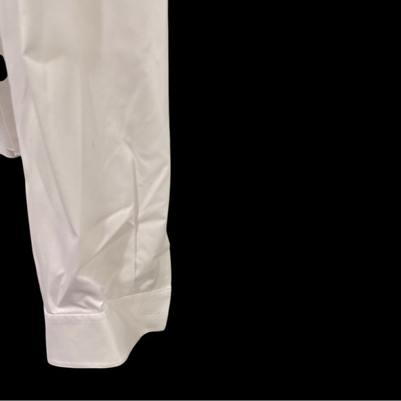 Calvin Klein Men's White Dress Shirt Like New 17-17 1/2 34/35 - Picture 5 of 12